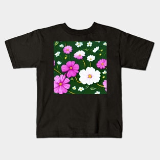 Floral pattern background Kids T-Shirt